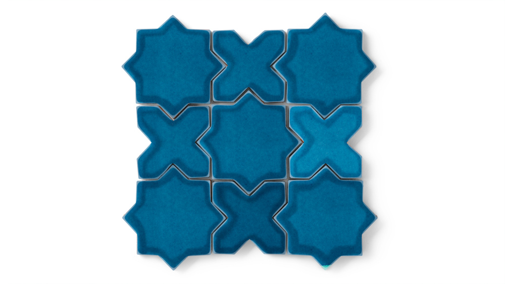 Handmade Star and Cross Tiles - Gast