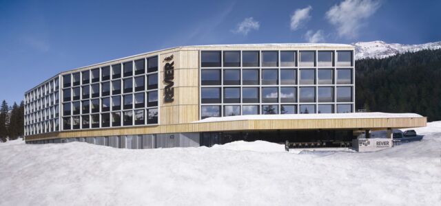 Prefab Hotel in Swiss Alps Is Made Up of 96 Prefab Modules