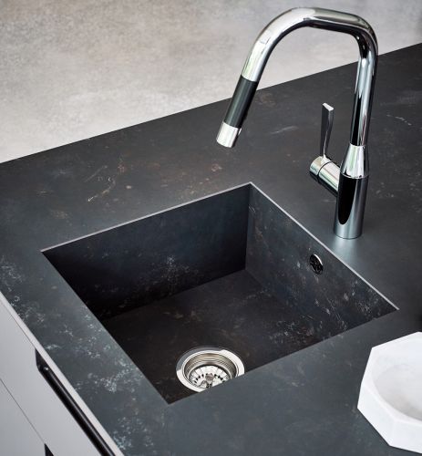 Sink – Single Square Solid Surface