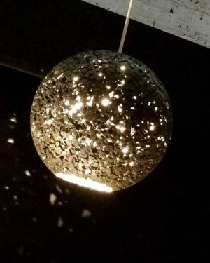 Recycled Plastic Globe Pendant