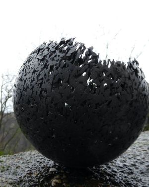 Recycled Plastic Globe Pendant