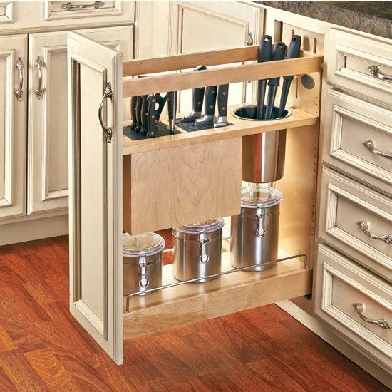 Slide-Out Cabinet Organizer for Knives and Tools - Gast