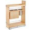 Slide-Out Cabinet Organizer for Knives and Tools