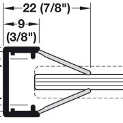 Glass Edge LED Light Bar, with Milk Lens