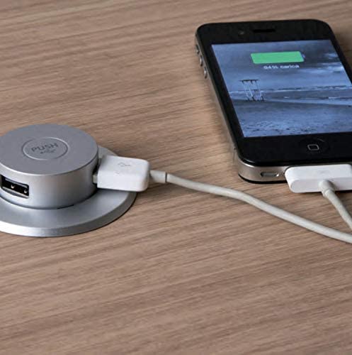 Pop-Up USB Charger with 2 Charging Ports