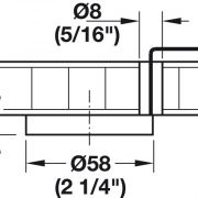Surface Mounted LED Downlight, 24 V