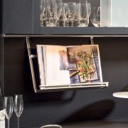 Cookbook Holder, Backsplash Railing System