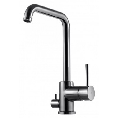 Angled Faucet – Black Chrome