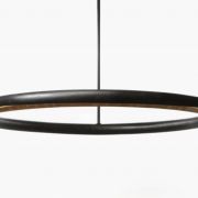 Gast Curved Metal Pendant Light