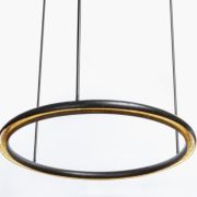Gast Curved Metal Pendant Light