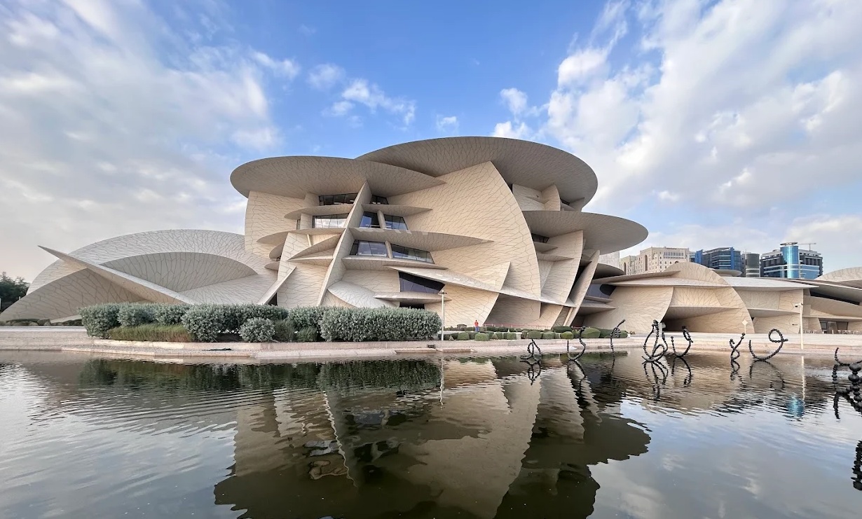 3D Printed Sandstone at Qatar National Museum